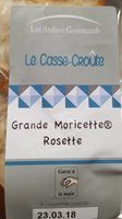 Grande moricette rosette