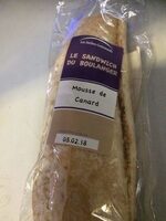 Le sandwich du boulanger