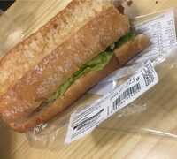 Sandwich poulet crudité