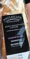 Sandwich jambon beurre