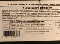 Cake pistache