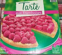 Tarte aux framboises