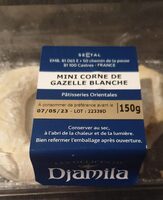 Mini corne de gazelle blanche
