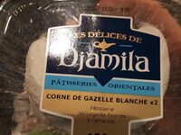 Corne de gazelle x2