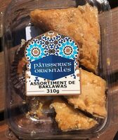 Assortiment de baklawas