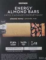Energy almond bar nature x12