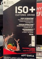 Iso+ strawberry cherry x4