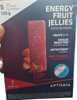 Energy Fruit Jellies - Strawberry Cranberry