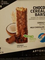 Chocolat céréale bars coconut
