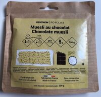 Muesli au chocolat