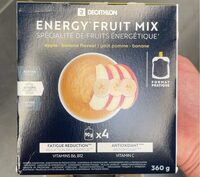 Energy fruit mix apple banana