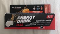 Energy Drink Tabs Orange Flavor