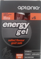 Energy gel goût caramel au beurre salé