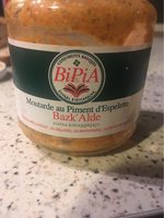 Moutarde au piment d espelette