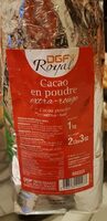 Cacao en poudre extra rouge