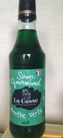 Sirop gourmand menthe verte