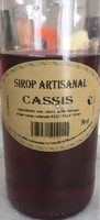 Sirop artisanal CASSIS