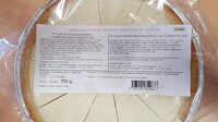 Tarte noix de coco cuite nappée