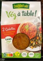 Galettes aux tomates confites