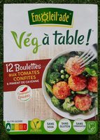 12 boulettes aux tomates confites & piment de cayenne