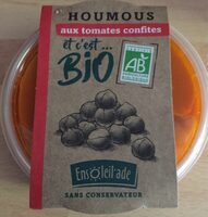 Houmous aux tomates confites