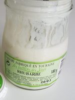 Yaourt à la Rhubarbe