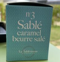 Numéro 3, sablé caramel beurre salé