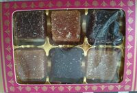 Assortiment de pâte de fruits