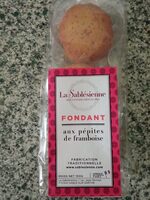 Fondant aux pépites de framboise