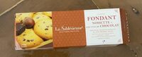 Le petit fondant noisette et gouttes de chocolat