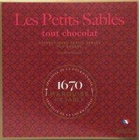 La Sablesienne Chocolate Shortbread, 100g (3.5oz)
