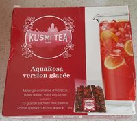 Thé Glacé Aquarosa - Hibiscus, Baie Et Fruits Rouges
