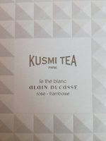 Thé blanc alain ducasse rose framboise