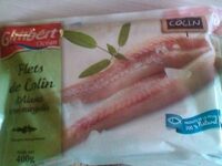 Filet de colin d'Alaska crus surgelés
