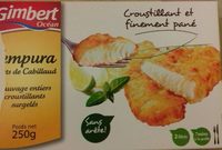 Tempura filets de cabillaud