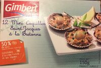 12 mini coquilles saint-jacques a la Bretonne
