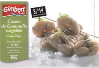 Cuisse de grenouille coupées surgelées