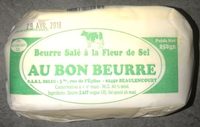 Beurre Salé à la Fleur de Sel