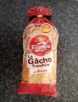 Gâche tranchée au sucre