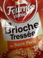La brioche tressée au sucre perlé