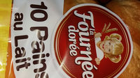 Fournée dorée pains au lait x10 lot