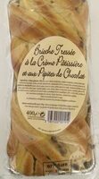 Brioche tressée crème pâtissière
