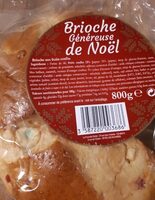 Brioche Généreuse de Noël