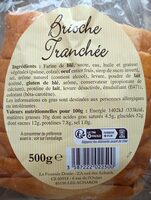 Brioche tranchée