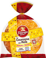 Couronne rois briochée nature 350g