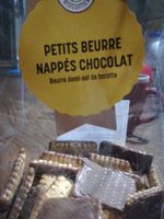 Petits beurre nappés chocolat