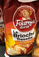 La brioche tressée au sucre perlé