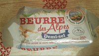 Beurre des alpes