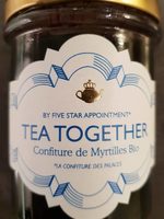 Confiture de myrtilles bio