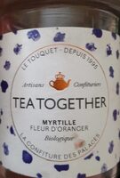 Confiture myrtille fleur d'oranger